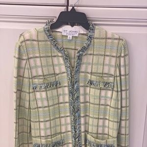 Classic Tweed St John Blazer